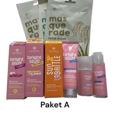 Emina Paket Special Skincare/Make Up Bundling 10pcs Paket C