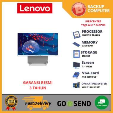 LENOVO IDEACENTRE YOGA AIO 7 27APH8 F0HK002DID Ryzen 7 8845HS 32GB RAM/RTX 4050 6GB