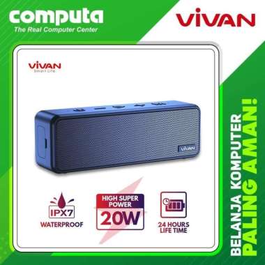 VIVAN VS20 Speaker Waterproof IPX7 Bluetooth 5.0 20W