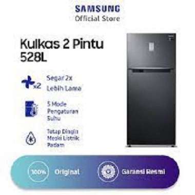KULKAS 2 PINTU SAMSUNG TWIN COOLING PLUS - RT53K6231BS (BLACK)