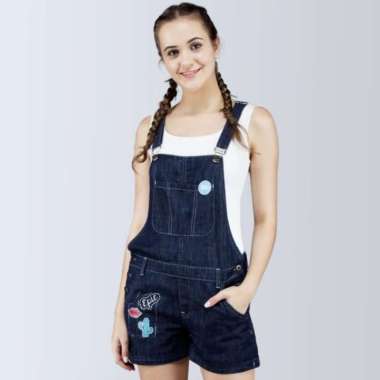 Ninety Degrees Celana Overall Epic Dark Blue 41017D3DL L