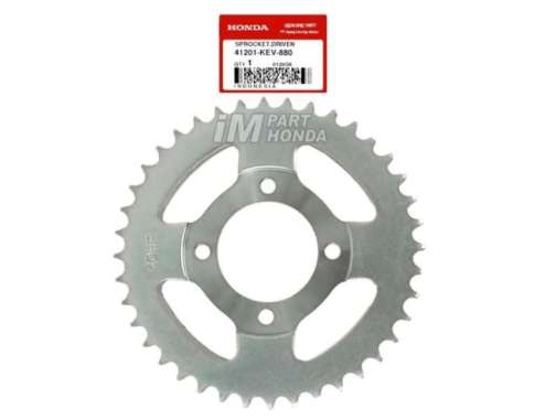 41201-KEV-880 Gear Gir Belakang 40T Motor Honda Supra X 100 Fit Lama