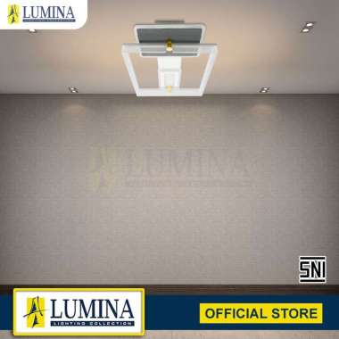 LUMINA Lampu Hias Lampu Plafon Lampu Led Plafon Lampu Plafon Model Minimalis Modern - Type 9899-1 WH