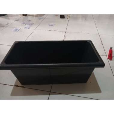 Pot Tanaman Hias Panjang 50/60 CM Plastik, Pot Tanaman Model Panjang Panjang 60 CM Hitam