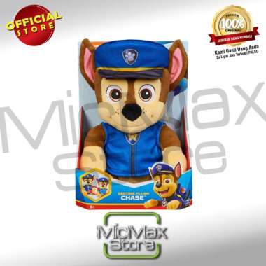 PAW Patrol Bedtime Plush 10 Inch BONEKA CHASE SKYE Assorted Original 6069284 Chase