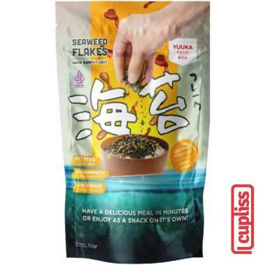 YUUKA FOOD Abon Rumput Laut Seaweed Flakes 50gr MPASI Ayam