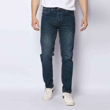 2nd RED Jeans Celana Panjang Pria Slim Fit Jeans Katun Denim Dared Abu Tua 132507 29