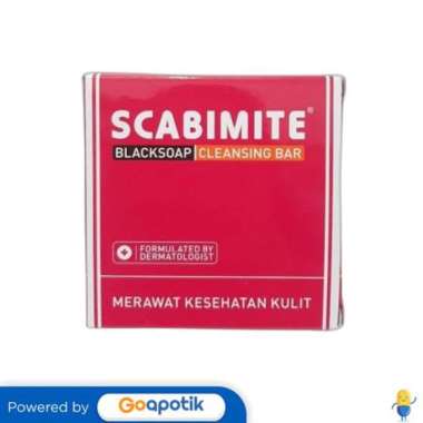 SCABIMITE BLACKSOAP CLEANSING BAR 60 GRAM