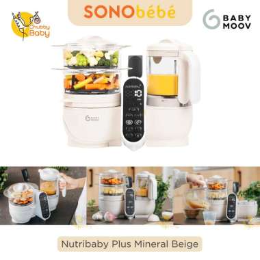 BABYMOOV - Nutribaby Plus Mineral Beige | Food Processor Bayi