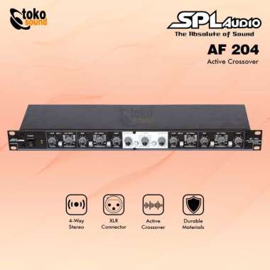 SPL Audio Active Crossover AF 204 - 4 Way Stereo Active Crossover