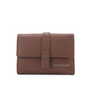Hush Puppies Dompet Amelia Tri Fold Wlt Rfid Brown Brown