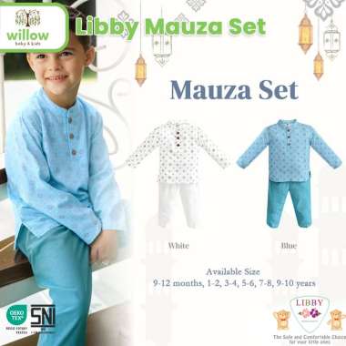 Setelan Anak - Libby Mauza Set 9-12M Blue