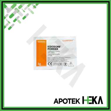 Iodosorb Powder 3 g isi 1 Sachet - Antiseptik Luka