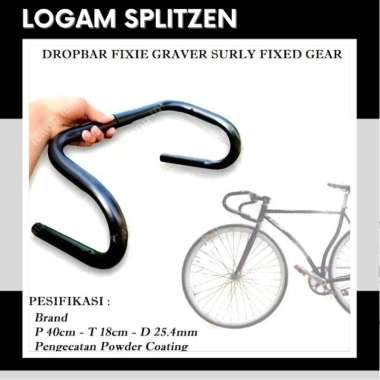 PROMO SETANG SEPEDA VIXSI DROPBAR BALAP SETANDAR 25.4 SEMUA SEPEDA BALAP