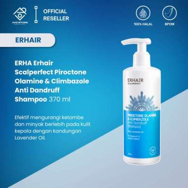 ERHA Erhair Scalperfect Piroctone Olamine & Climbazole Anti Dandruff Shampoo - 370ml