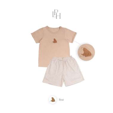 Little Palmerhaus Tyler Boy Attire Set Setelan Anak Laki Laki 4 tahun Bear