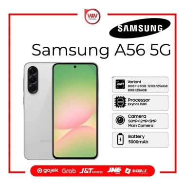 Hp Samsung A56 5G Ram 12GB Internal 256GB Garansi Resmi Gray