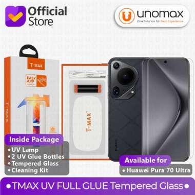 T-MAX Tempered Glass Huawei Pura 70 Ultra TMAX UV FULL GLUE Screen Protector Fullset