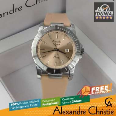 JAM TANGAN WANITA ALEXANDRE CHRISTIE WANITA ORIGINAL 6141 AC6141 AC 6141 CREAM JAM TANGAN AC WANITA 