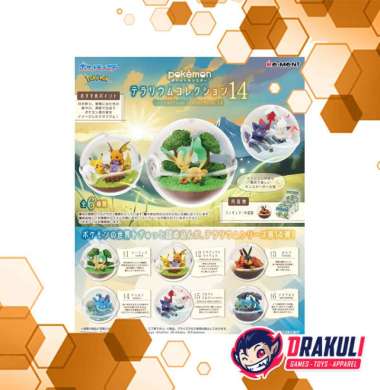 Toys Re-Ment Pokemon Terrarium Collection 14 (Set Of 6)