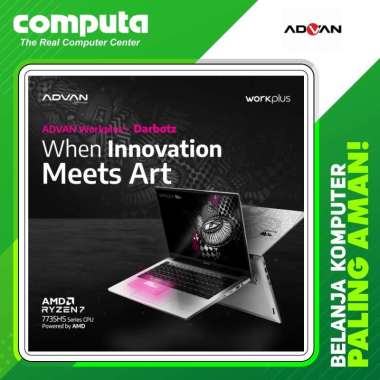 ADVAN x Darbotz Workplus AMD Ryzen 7 7735HS 16GB/512GB 14 IPS FHD