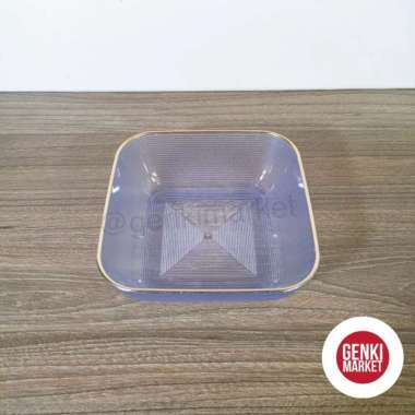 Piring Makanan Cemilan Buah Snack Piring Plastik Kristal Piring Kristal Elegant Genki Market Purple