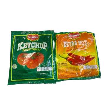 DELMONTE SAMBAL SACHET ALL VARIANT saus tomat