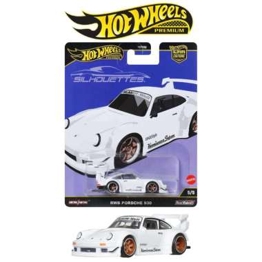 Hot Wheels Premium Silhouettes RWB Porsche 930 Putih Mobil Balap