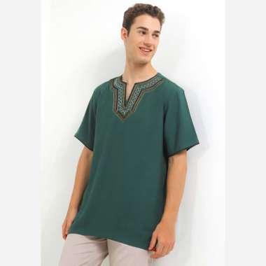 Preview Itang Yunasz Koko Premium Pria Green Brown L