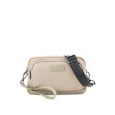 Hush Puppies Toby Clutch/Messenger Bag Pria Light Khaki