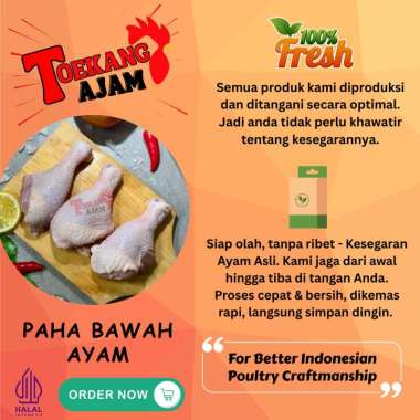 Paha bawah ayam / Chicken Drumstick / Paha pentung