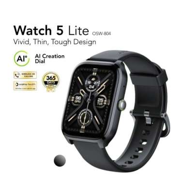 Oraimo Watch 5 Lite Smartwatch OSW-804 - Hitam
