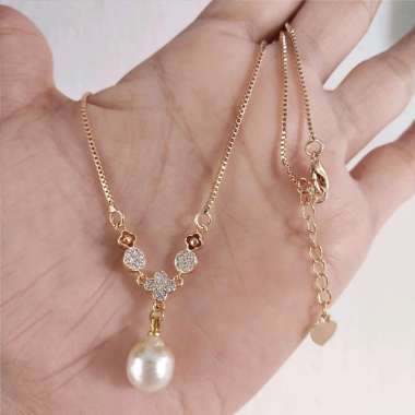 Kalung Mutiara Laut Bersertifikat - K136