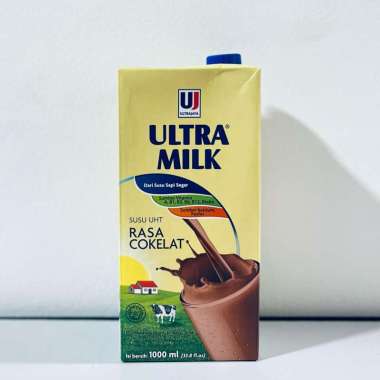 Ultra Milk Susu UHT Coklat Kotak 1 L
