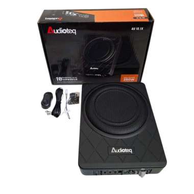 Subwoofer kolong audioteq AU 10.1X subwoofer kolong 10 inch audioteq
