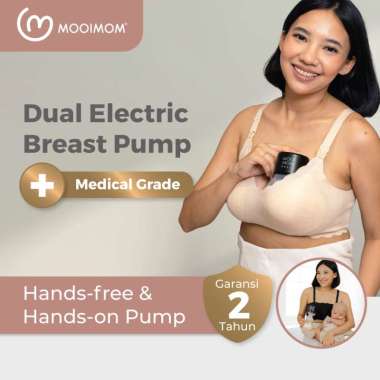 MOOIMOM B9 Pro Set / Pompa Asi Electric / Handsfree Hands-on Pump / Breast Pump Portable Otomatis Ta