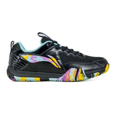 KING OF DRIBBLE Sepatu Badminton/Bulu Tangkis Li-Ning Saga Lite 9 AYTU027-8 Original 40