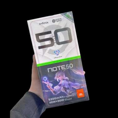Infinix Note 50 NFC 8/256 GB Handphone Android 4G Garansi Resmi