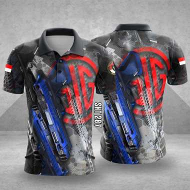 JERSEY TEMBAK REAKSI CUSTOM KERAH WANGKI SHTF 234 / JERSEY IPSC / JERSEY SHOOTING / BAJU PERBAKIN (S