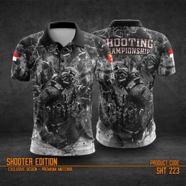 JERSEY SHOOTING CUSTOM BERKERAH / KAOS LATGAB TNI / JERSEY GARUDA SHIELD / JERSEY INDONESIAN ARMY 18