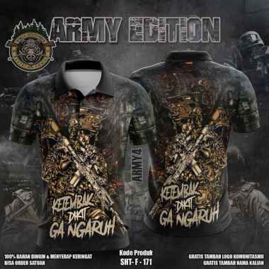 JERSEY SHOOTING CUSTOM BERKERAH / KAOS LATGAB TNI / JERSEY GARUDA SHIELD / JERSEY INDONESIAN ARMY 19