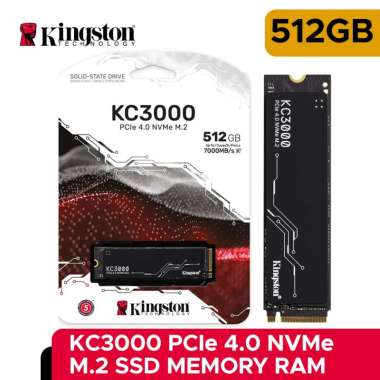 SSD Memori RAM Kingston KC3000 512GB PCIe 4.0 NVME M.2