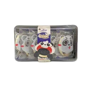 AICE SANDWICH COOKIES PANDA FAMILY 6X45ML