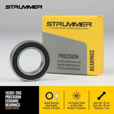 Strummer Sealed Bearing (Hybrid Ceramic) Bearing/Lahar/Laker Hub 18307-2RS