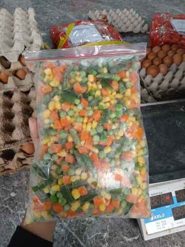 MIX VEGETABLE FROZEN 1PACK 900GR sd 1KG /SAYUR CAMPURAN/SAYUR SEHAT/SAYUR FROZEN MURAH