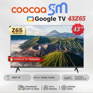 LED TV Coocaa 43Z65 43 inch Smart google tv 2K