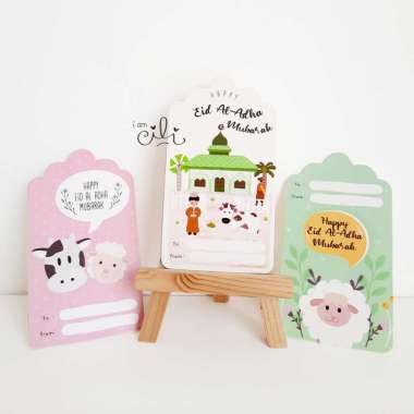 (HTIAD03) tag ucapan idul adha eid al adha lebaran kurban cute