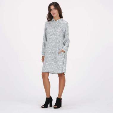 VOLCOM GDS STRUMMER DRESS WHITE S White