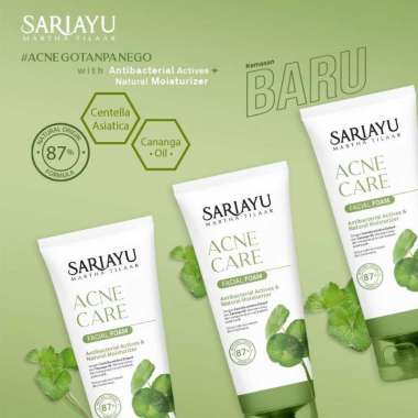 Sariayu Facial Foam Acne Care 75ml Sabun Cuci Muka Kulit Jerawat