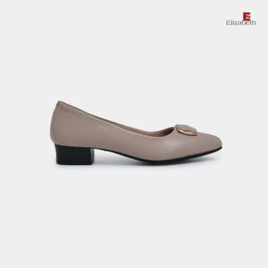 Elizabeth Shoes - Sepatu Wanita | Pantofel Heels 0689-0137 39 Cream